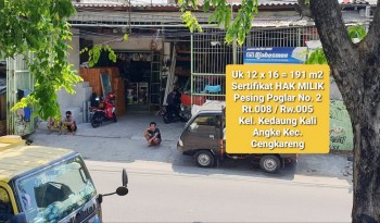 Tanah Dijual Di Cengkareng Jakarta Barat Dekat Indosiar, Stasiun Pesing, Rs Grha Kedoya, Rs Duta Indah, Mall Ciputra Jakarta, Tm Seasons City #1