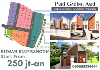 Rumah Siap Bangun Dekat Kecamatan Turi, 400m Dari Jalan Raya Pakem-turi Sleman #1