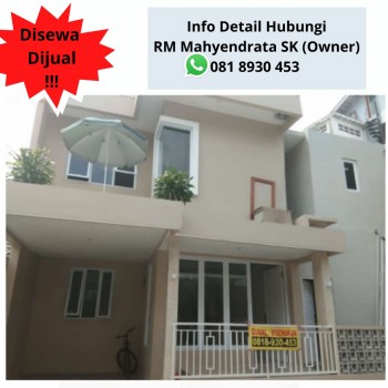 Sewa Rumah Bangunan Baru 2 Lantai Di Bintaro Permai Tangerang Selatan – 3 Kamar Tidur Semi Furnished #1