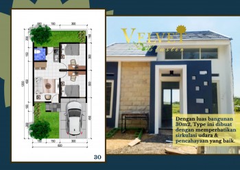 Velvet Cluster Rumah Murah Siap Huni 250jt #1