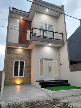 Dijual Rumah 2 Lantai Bangunan Baru Siap Huni Lokasi Jalan Ikan Tombro Lowokwaru Kota Malang 895 Juta #1