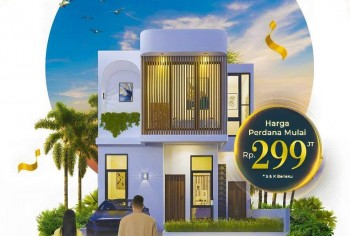 Dijual Cepat Modern Rumah Gate Poros Raya Tlogowaru 299 Juta Malang #1