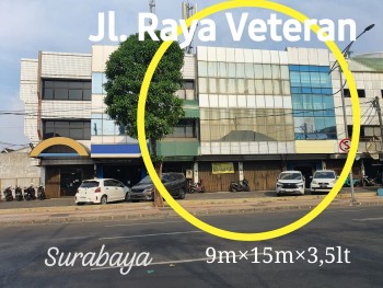 Dijual Termurah 2 Ruko Gandeng Jalan Raya Veteran Surabaya Pusat #1