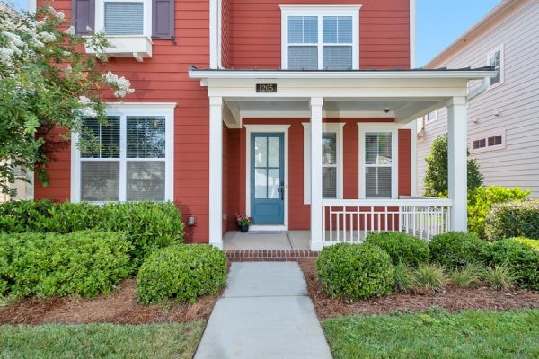 Rumah minimalis minimalis tipe 21 putih merah