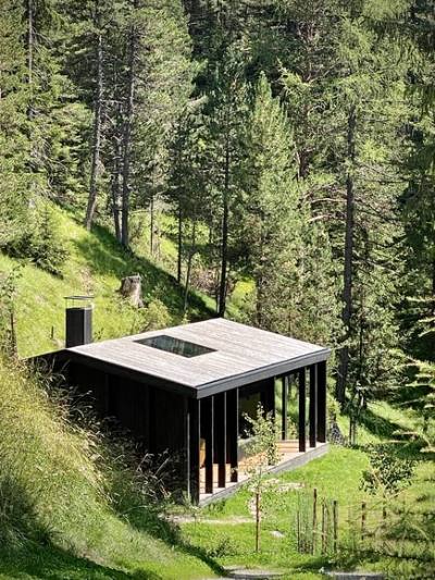 Rumah minimalis modern tipe 36 kayu